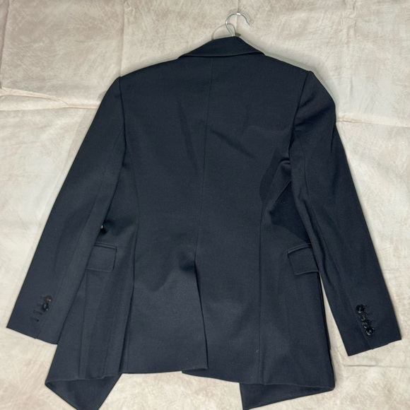 Theory Black Tailored Blazer & Trouser Wool Set - Picture 2 of 3